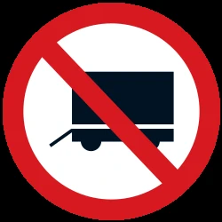 Trailers prohibited.