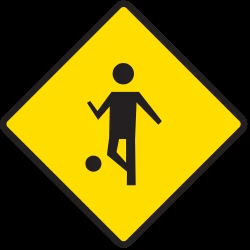 Warning for a playground.