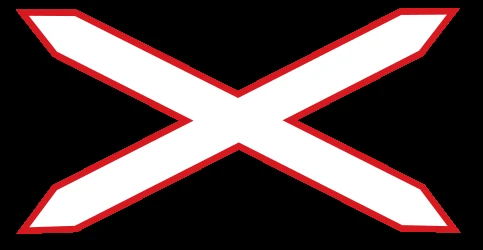 Warning for a railroad crossing with 1 railway.