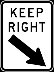 Passing right mandatory.