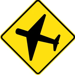 Warning for low-flying aircrafts.