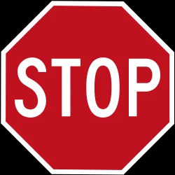 Stop and give way to all drivers.