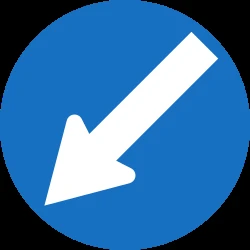 Passing left mandatory.