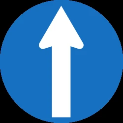 Driving straight ahead mandatory.