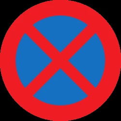 Parking and stopping prohibited.