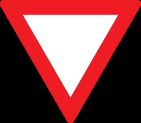 Give way to all drivers.