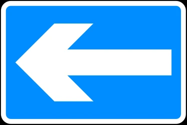 Road with one-way traffic.