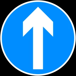 Driving straight ahead mandatory.