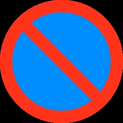 Parking prohibited.