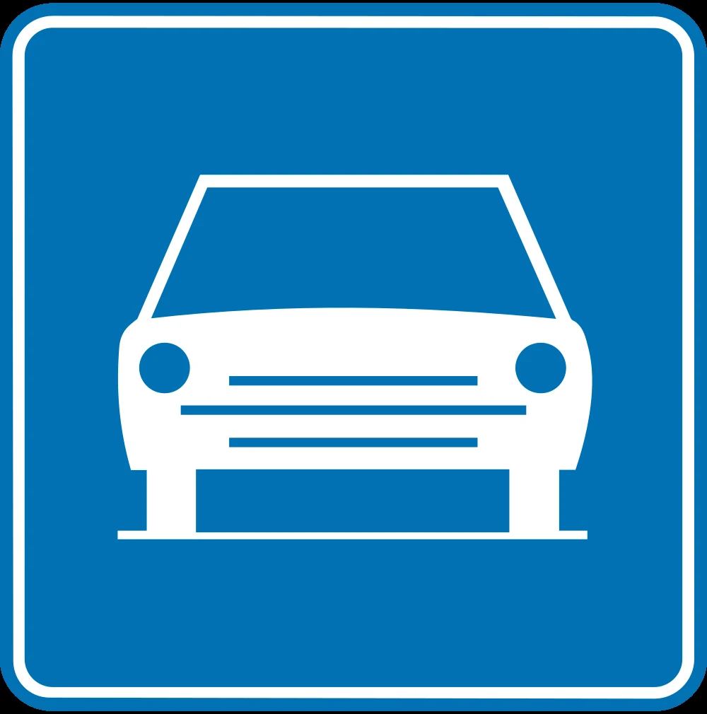 Begin of an expressway.