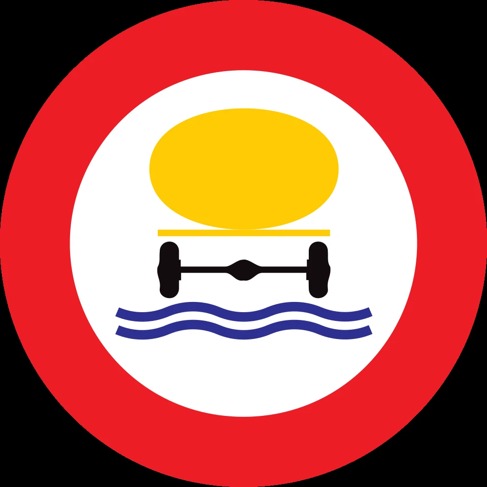 Vehicles with polluted fluids prohibited.