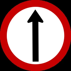 Driving straight ahead mandatory.