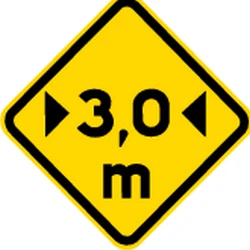 Warning for a limited width.