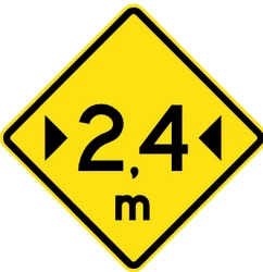 Warning for a limited width.