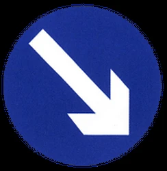 Passing right mandatory.