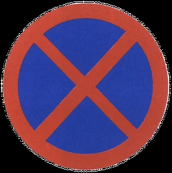 Parking and stopping prohibited.