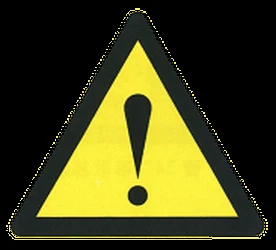 Warning for a danger with no specific traffic sign.