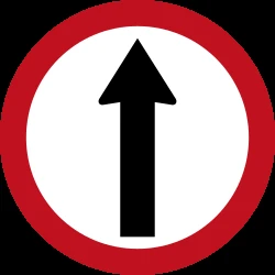 Driving straight ahead mandatory.