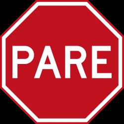 Stop and give way to all drivers.