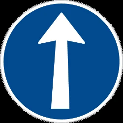 Driving straight ahead mandatory.