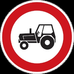 Tractors prohibited.