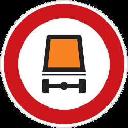 Vehicles with dangerous goods prohibited.