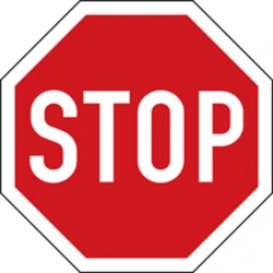 Stop and give way to all drivers.