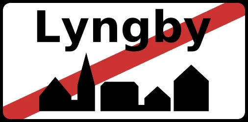 End of the built-up area.