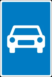 Begin of an expressway.