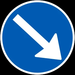 Passing right mandatory.