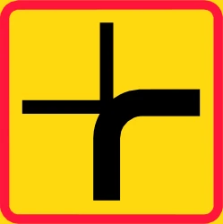 Curve of the main road.