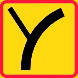 Curve of the main road.