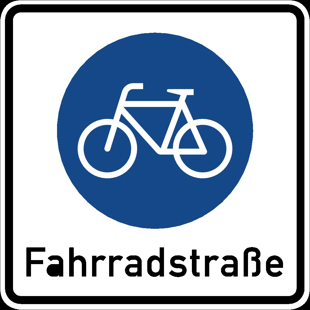 Lane for cyclists.