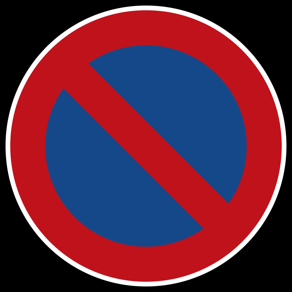Parking prohibited.