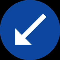 Passing left mandatory.