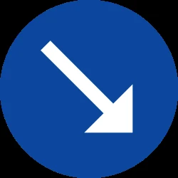 Passing right mandatory.