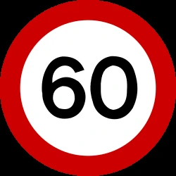 Begin of a speed limit.