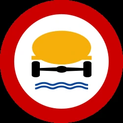Vehicles with polluted fluids prohibited.