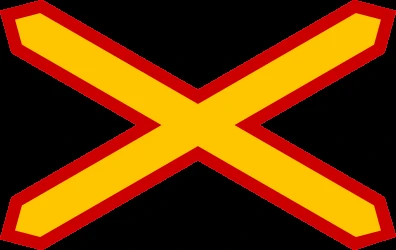 Warning for a railroad crossing with 1 railway.