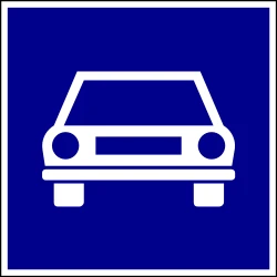 Begin of an expressway.