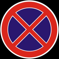 Parking and stopping prohibited.
