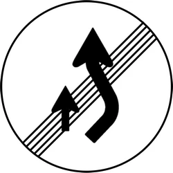 End of the overtaking prohibition.