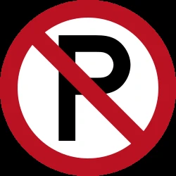 Parking prohibited.