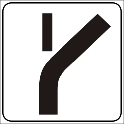 Curve of the main road.