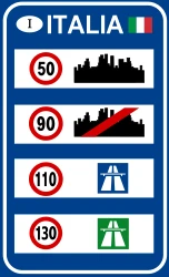 National speed limits.