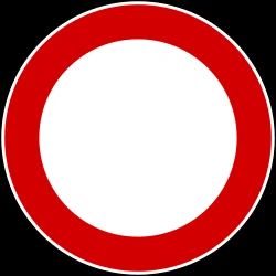 Entry prohibited.