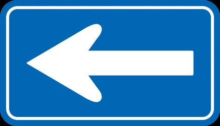 Road with one-way traffic.