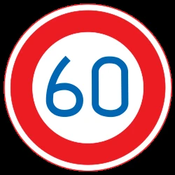 Begin of a speed limit.