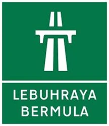 Begin of a motorway.