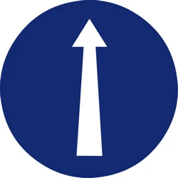 Driving straight ahead mandatory.